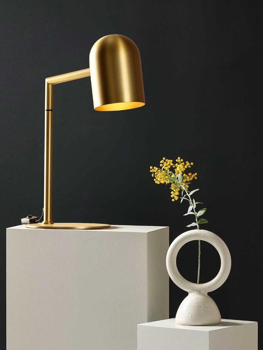 Pia Desk Lamp - Brass 5 Pia Desk Lamp - Brass - Image 3