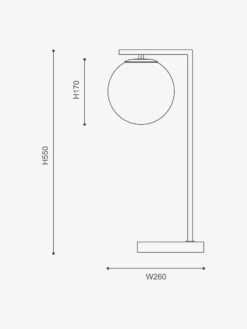 Remi Table Lamp - Brass Marble -Best Home mayfield remi table lamp dimensions