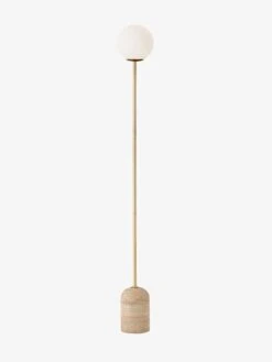 Soren Floor Lamp - Travertine