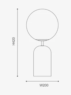 Soren Desk Lamp - Travertine -Best Home mayfield soren table lamp dimensions