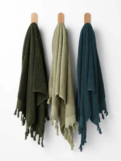 Paros Rib Bath Towel - Olive Night 13 Paros Rib Bath Towel - Olive Night -Best Home microsoftteams image 26