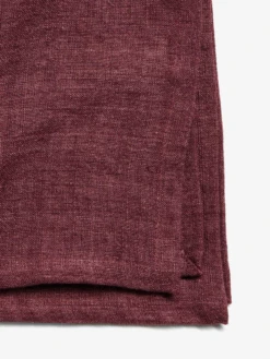 Vintage Linen Napkins Set Of 4 - Syrah