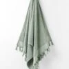 Milos Bath Towel - Sage