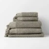 Milos Bath Towel Set - Feather -Best Home milos bath towel set feather