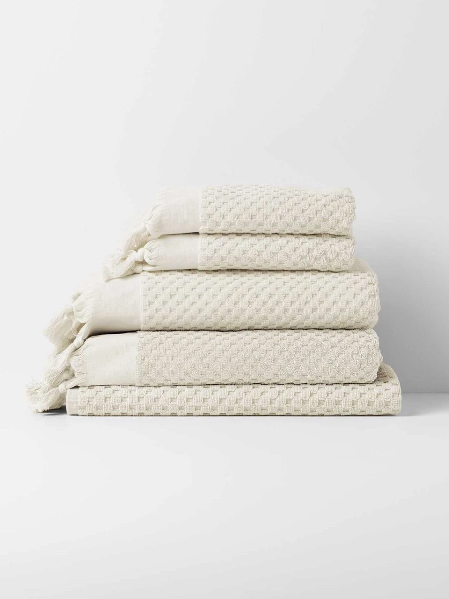 Milos Bath Towel Set - Sand 3 Milos Bath Towel Set - Sand