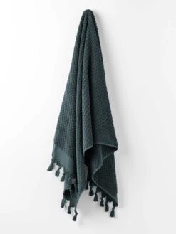 Milos Bath Towel Set - Slate -Best Home milos bath towel slate