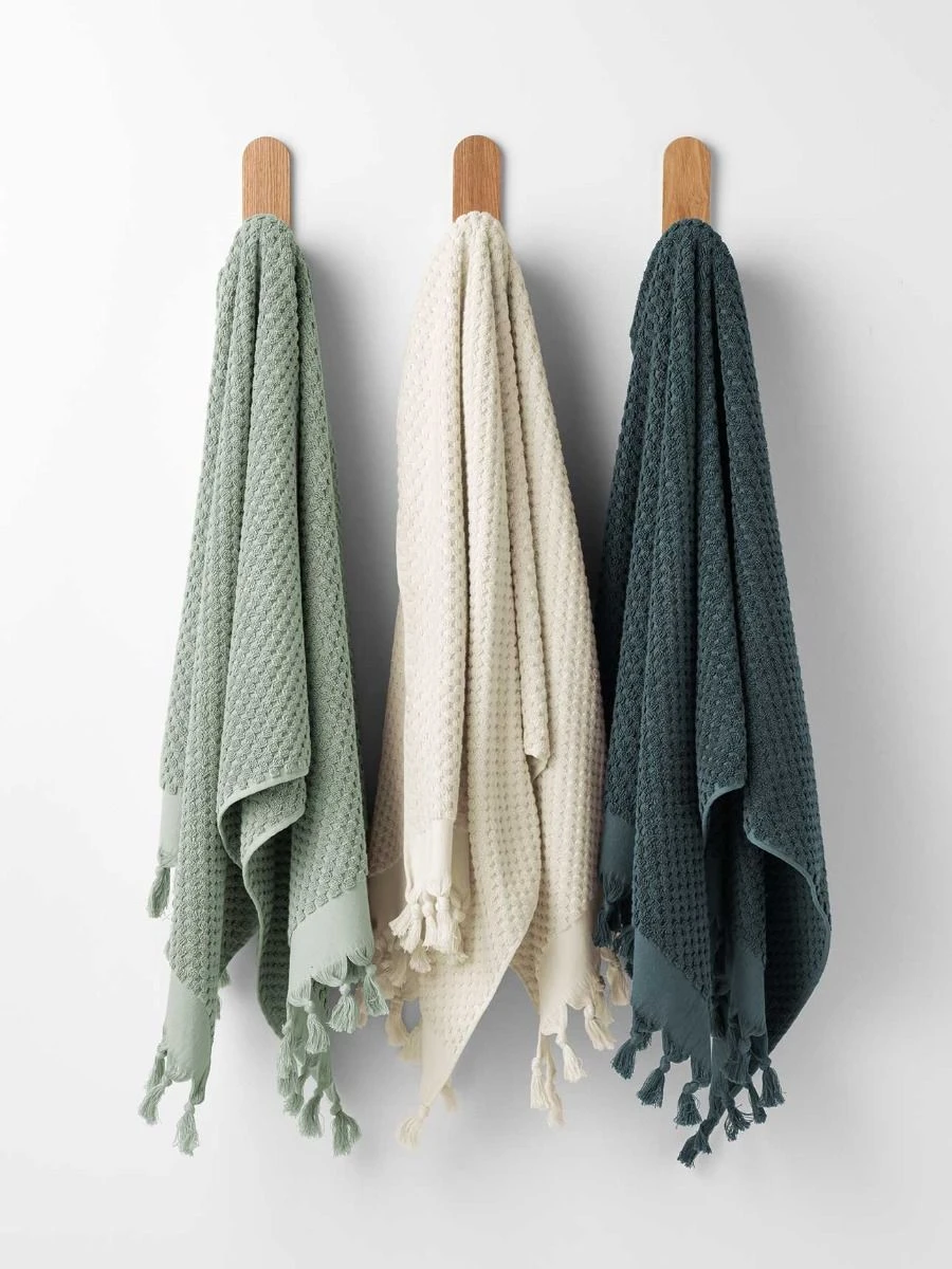 Milos Bath Towel - Slate 7 Milos Bath Towel - Slate - Image 5