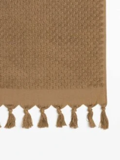 Milos Bath Towel - Caramel -Best Home milos hand towel bronze 2 detail 2