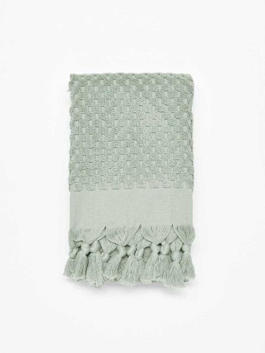 Milos Bath Towel Set - Sage 6 Milos Bath Towel Set - Sage - Image 4