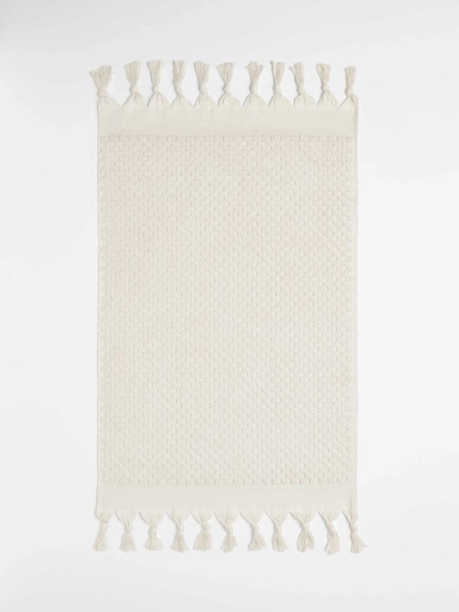 Milos Hand Towel - Sand 4 Milos Hand Towel - Sand - Image 2