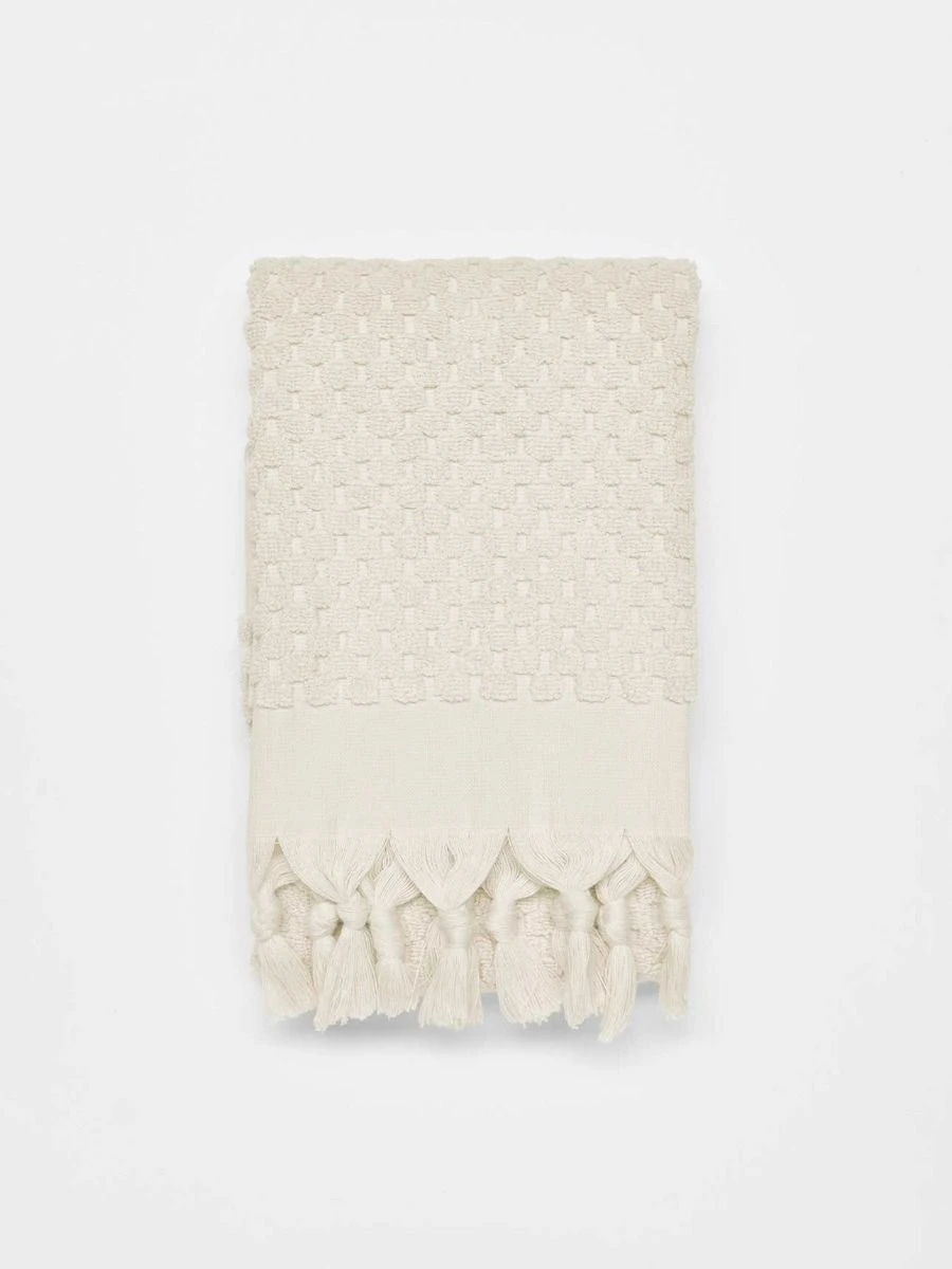 Milos Hand Towel - Sand 5 Milos Hand Towel - Sand - Image 3
