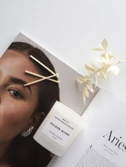 Golden Myrrh Scented Candle -Best Home no27 frangrance house golden myrrh 2