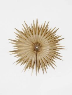 Window & Wall Hanging Star Ornament - Flaxseed