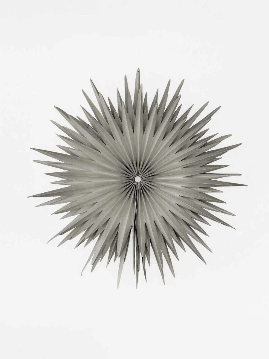 Window & Wall Hanging Star Ornament - Linen 3 Window & Wall Hanging Star Ornament - Linen