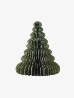 Glitter Edge Standing Christmas Tree 20cm - Fir