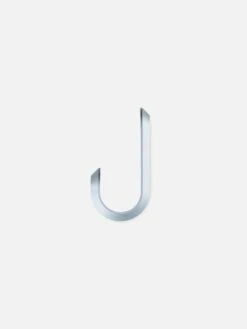 Normann Copenhagen Curve Mini Hook Set Of 2- Matt Silver -Best Home normann copenhagen curve mini hook matt silver 2