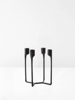 Normann Copenhagen Heima 4 Armed Candlestick In Black