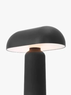 Normann Copenhagen Porta Table Lamp - Black -Best Home normann copenhagen porta table lamp black 3