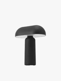 Normann Copenhagen Porta Table Lamp - Black -Best Home normann copenhagen porta table lamp black 5