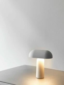 Normann Copenhagen Porta Table Lamp - White -Best Home normann copenhagen porta table lamp white 2