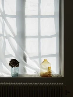 Normann Copenhagen Step Tall Vase In Amber -Best Home normann copenhagen step vase tide vase whiskey glass