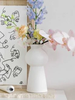 Bianca Vase 9 Bianca Vase -Best Home paola joy bianca vase matte white 1