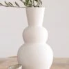 Lola Vase 1 Lola Vase -Best Home paola joy lola vase matte cream 1