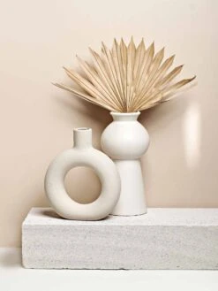 Raya Halo Small Vase -Best Home paola joy raya halo bianca vases 1
