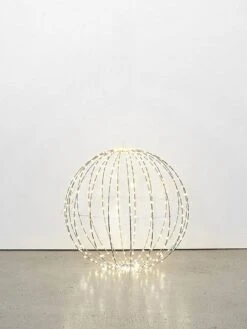 Papaya LED Illuminated Sphere - Medium