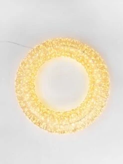 Papaya Capella LED Christmas Wreath - Large