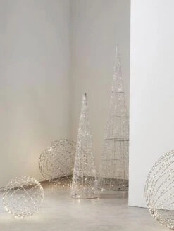 Papaya LED Illuminated Sphere - Medium -Best Home papaya christmas tree capella led foldable spheres 3