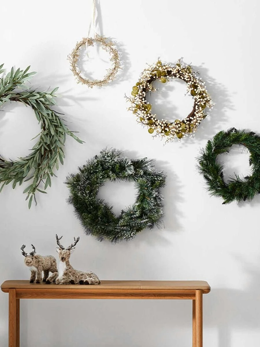 Papaya Fir Christmas Wreath - Small 5 Papaya Fir Christmas Wreath - Small - Image 3