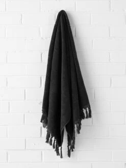 Paros Bath Towel - Black