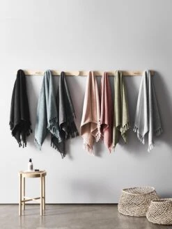 Paros Bath Mat - Black