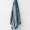 Paros Bath Towel - Eucalypt -Best Home paros bath towel eucalypt