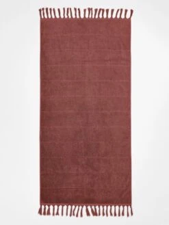 Paros Bath Towel - Mahogany -Best Home paros bath towel mahogany 2 1