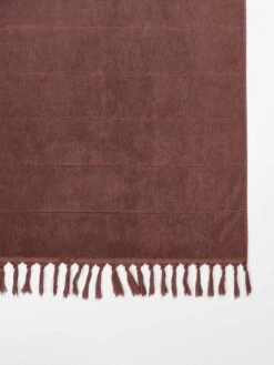 Paros Bath Towel Set - Mahogany -Best Home paros bath towel mahogany 2 detail