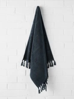 Paros Bath Towel - Slate