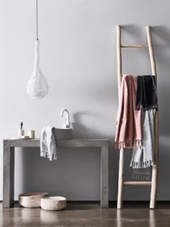 Paros Bath Towel Set - Black -Best Home paros bath towels 2