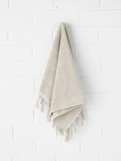 Paros Hand Towel - Natural