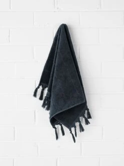 Paros Hand Towel - Slate