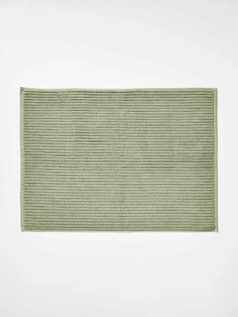 Paros Rib Bath Mat - Fennel 3 Paros Rib Bath Mat - Fennel