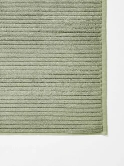 Paros Rib Bath Mat - Fennel 5 Paros Rib Bath Mat - Fennel -Best Home paros rib bath matt fennel detail