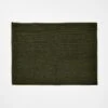 Paros Rib Bath Mat - Olive Night -Best Home paros rib bath matt olive night