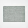 Paros Rib Bath Mat - Sage -Best Home paros rib bath matt sage