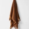 Paros Rib Bath Sheet - Bronze 1 Paros Rib Bath Sheet - Bronze -Best Home paros rib bath towel bronze 3