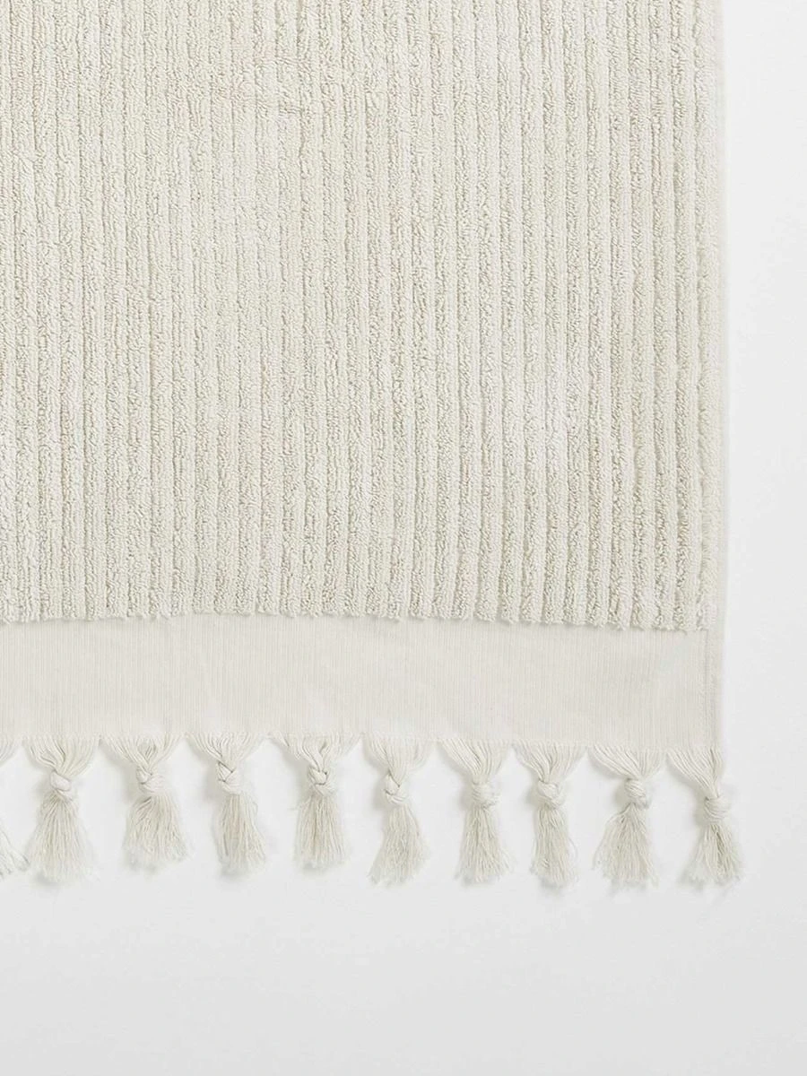 Paros Rib Bath Towel - Sand 5 Paros Rib Bath Towel - Sand - Image 3