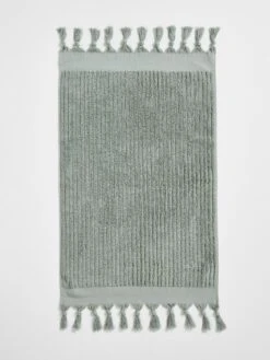 Paros Rib Hand Towel - Sage -Best Home paros rib hand towel sage 2 1