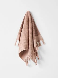 Paros Rib Bath Towel Set - Shell -Best Home paros rib hand towel shell