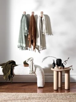 Paros Rib Bath Sheet - Sage -Best Home paros ribbed towels 2 3 7